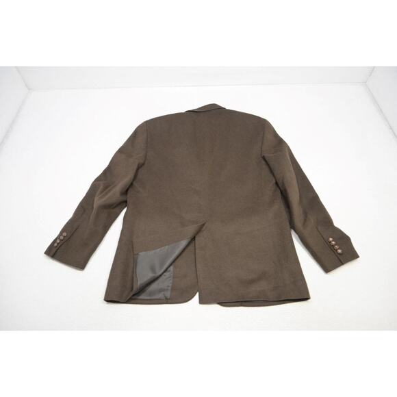 Tasso Elba 100% Camelhair Lanificio Campore Blazer Jacket Mens Size 42 R - Picture 5 of 12
